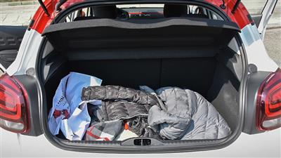 فضای بار اندک سیتروئن C3